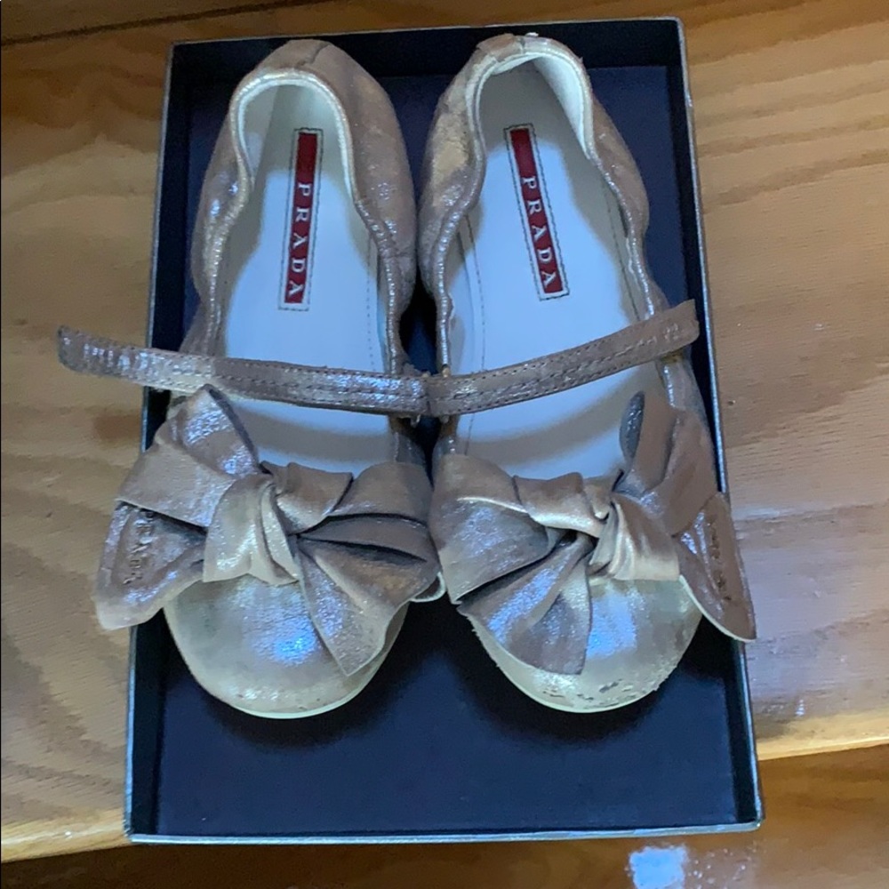 Girls Prada shoes